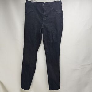Faith Jeans RN114186 Size 12 Black Don’t Lose Faith Skinny Stretch Denim